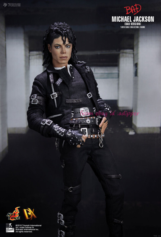 Hot Toys Ht Dx03 1/6 Michael Jackson Bad Version Custom