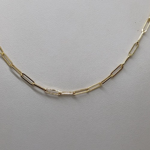 COLLANA UOMO -DONNA UNISEX A MAGLIA CATENA IN ORO GIALLO 18KT 5,25 GR. (7951) - Foto 2 di 11
