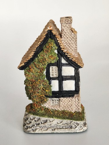 Spinners Cottage David Winter mini casa pueblo casa 1984 usado en excelente estado con certificado Reino Unido - Imagen 2 de 10