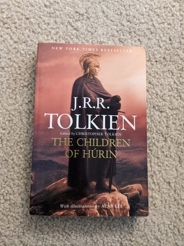 JRR Tolkien 5 Book Lot: The Hobbit, The Children Of Hurin, The Lord of the Rings - Picture 12 of 17