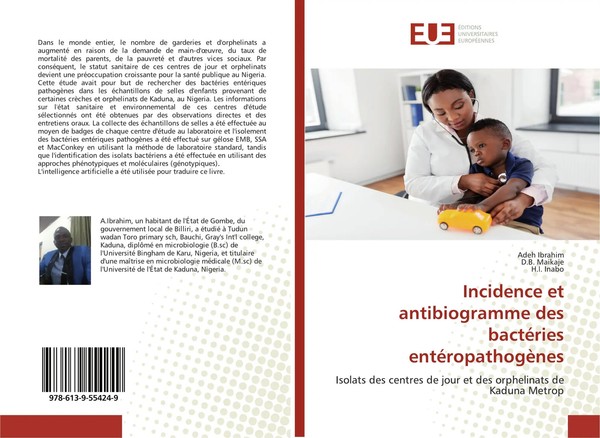 Adeh Ibrahim (U. A.) | Incidence Et Antibiogramme Des BactéRies EntéRopathogèNes-image