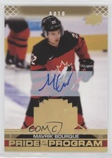 2022 Upper Deck Team Canada Juniors Signatures Mavrik Bourque #81 Auto 0u0g