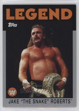 2016 Heritage WWE Divas Championship Silver 5/50 Jake The Snake Roberts #85 0v0