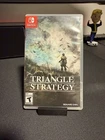 Triangle Strategy Nintendo Switch CIB Complete in Box Mint Condition