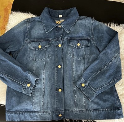 Michael Kors Men Jean Jacket Sz XL Great Condition 