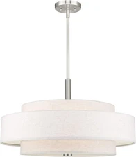 Livex Lighting 50875-91 Meridian Pendant Brushed Nickel