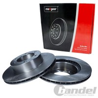 2X Maxgear Bremsscheiben 319Mm BelÜFtet Vorne Passend FüR Toyota 4 Land | 19-254