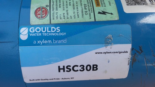 Goulds HSC30B Multi-Stage Centrifugal Pump 3HP 230V 3PH P63FPG-4277 3 Stage HSC - Picture 8 of 8