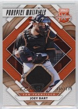 2020 Panini Elite Extra Edition Prospect Materials Orange /199 Joey Bart ms9