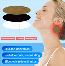 1224Pc Tinnitus Treatment Patch Prevent Hearing Loss Ear Relief Medical Plaster