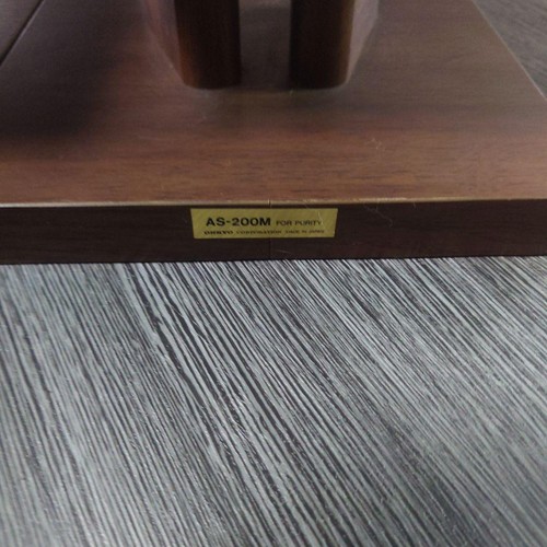 ONKYO AS-200M Speaker Stands Pair For Purity Made in Japan 5.3" Height - Picture 4 of 8