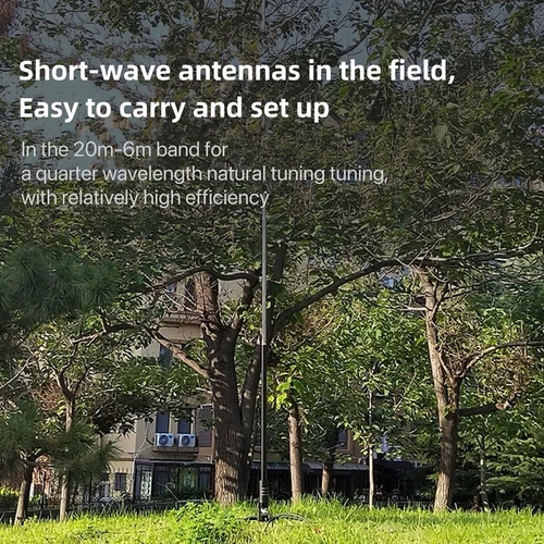 Easily Adjustable Length Portable Antenna Greatly Enhances Signal Reception