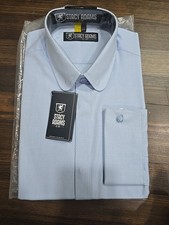 Stacy Adam's Mens 15 1/2 French Cuff Dress Shirt