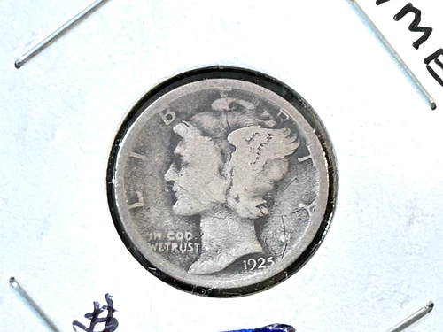 1925-S  Silver Dime !  FREE SHIPPING