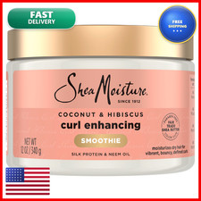 Sheamoisture Smoothie Curl Enhancing Cream Coconut And Hibiscus For Thick Curly