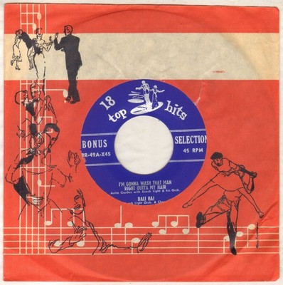 ANITA GORDON / ENOCH LIGHT POP VOCAL EP 1956 18 TOP HITS BR 49