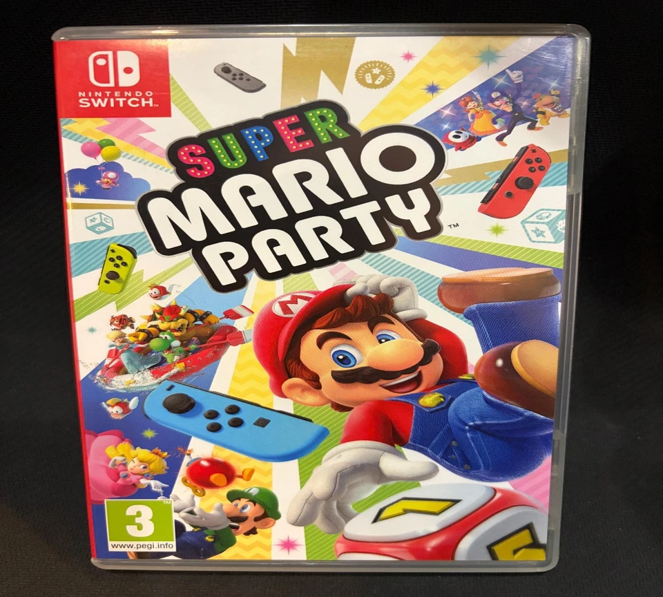 SUPER MARIO PARTY Nintendo Switch PAL PEGI 3 Multiplayer Online PAL ITA Testato
