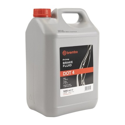 Bremsflüssigkeit 5.0Ltr DOT4 Brembo J1703,ISO4925,FMVSS 116 DOT3 4