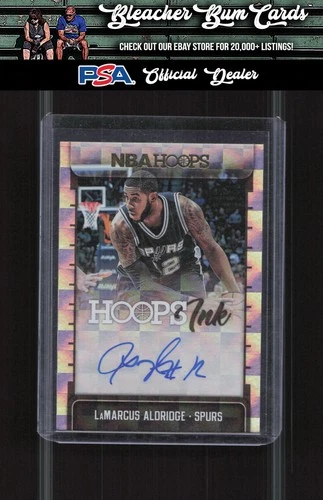 2017-18 Hoops HI-LMA LaMarcus Aldridge Hoops Ink Auto