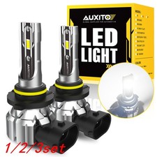 x AUXITO 9005 Bulb LED Headlight Conversion Kit High Low Beam 6500K Super White