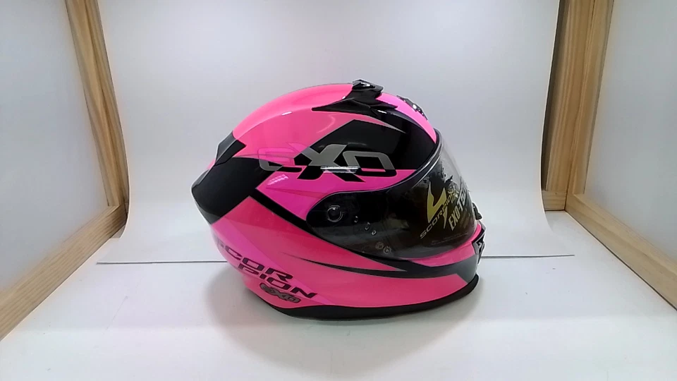 Scorpion T52-1046 EXO-T520 MOTORCYCLE HELMET FACTOR PINK XL Foto 3 de 4