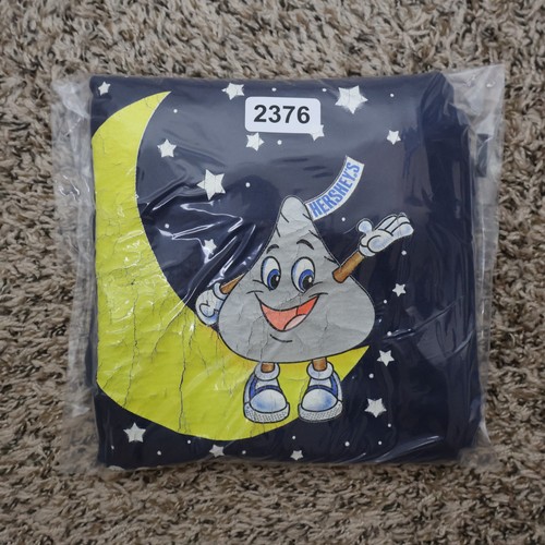 Vintage 2002 Hershey's Kiss A Goodnight Kiss Sleeper Night Shirt Navy One Size - Picture 20 of 20