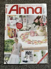 ANNA * Zeitschrift Handarbeiten Stricken Häkeln Nähen Sticken * 8 August 2008