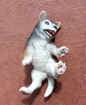 LIEGEND HUND FIGUR Schleich 16374 Husky 2007/Größe -ca. 5,5/3,3/3 cm