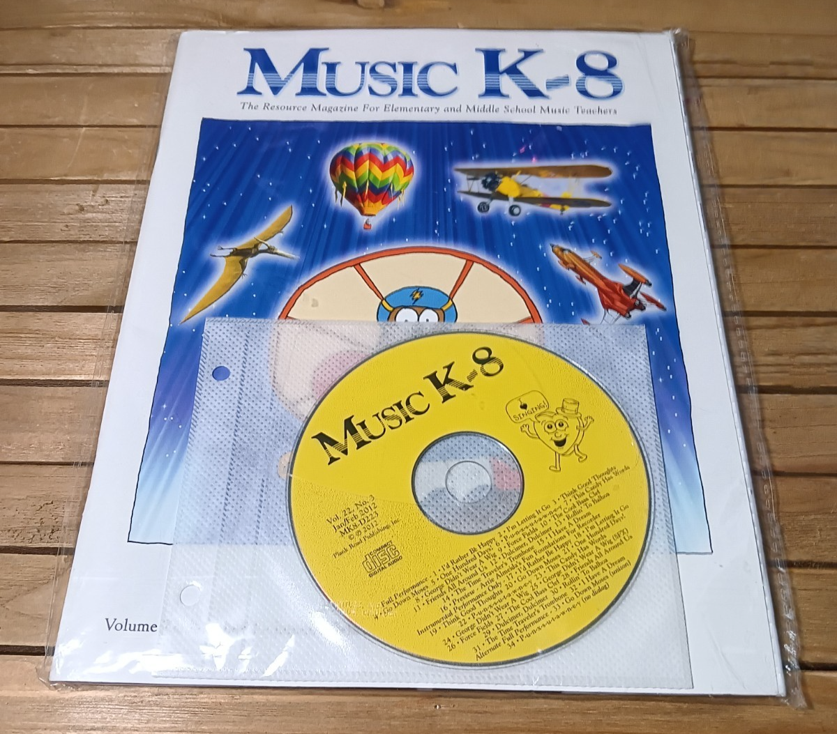 Music K-8 Magazines Vol. 22 January/February 2012 with CD Winter