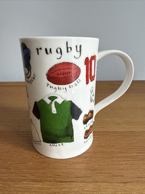 Dunoon Little Bits Of Rugby By Kate Mawdsley Tasse