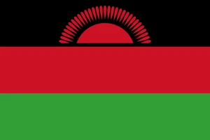 Malawi Flag Self Adhesive Vinyl Sticker