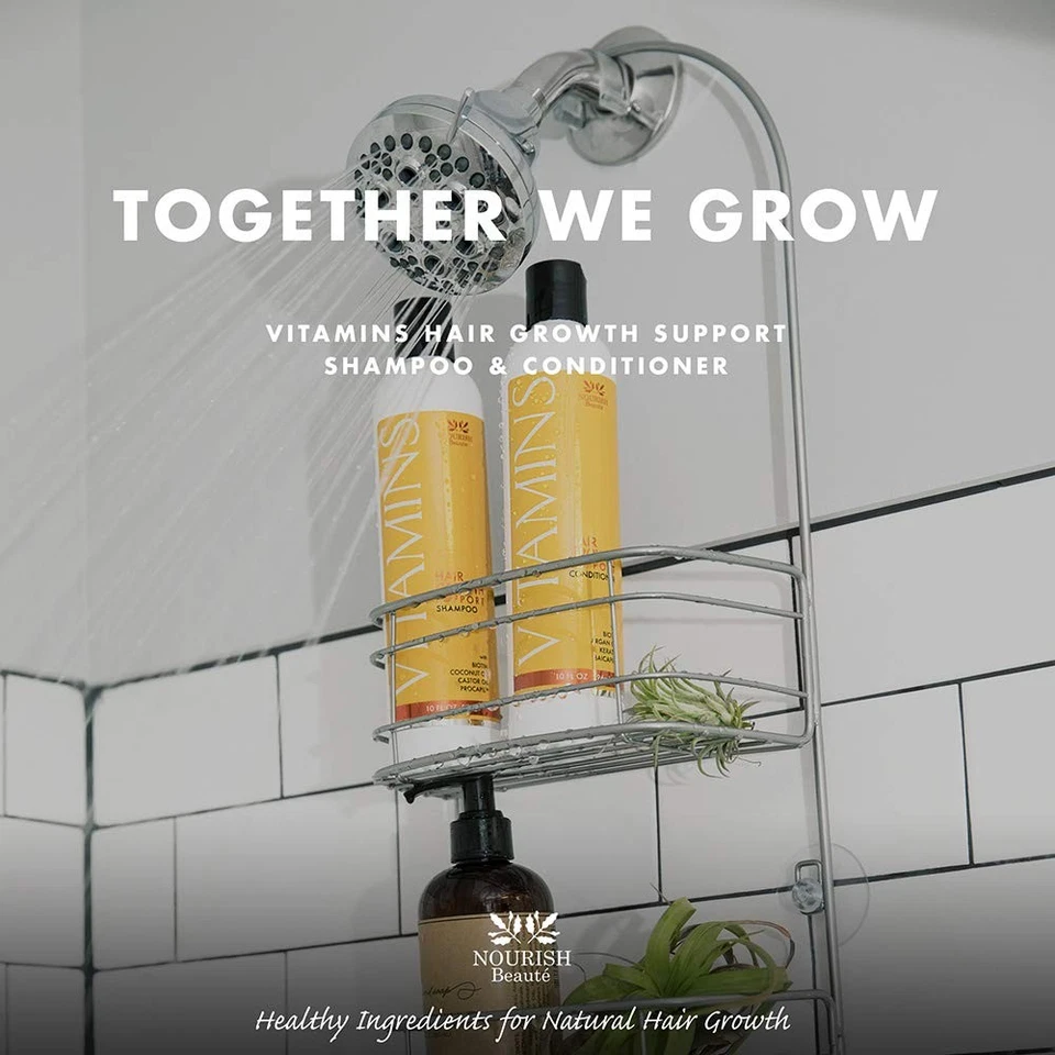 Nourish Beaute Vitamins Shampoo for Hair Loss that 10 Fl Oz (Pack of 1)  - Image 4 of 4