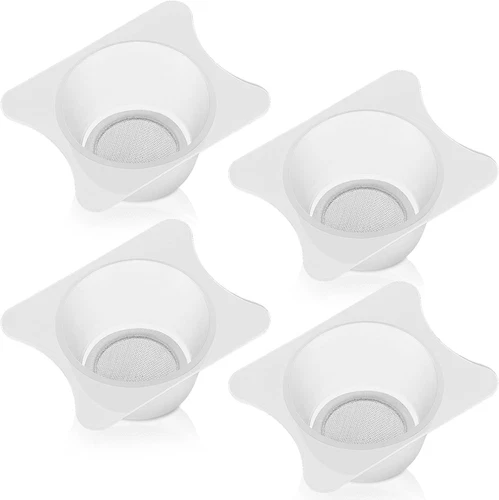 Shimeyao 4 Pcs Airbrush Filter Cup PP Strainer Filters Accessories for Paint Air - product listing photo