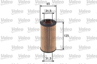 VALEO Oil Filter For AUDI VW SEAT SKODA A1 A3 Sportback A4 Avant A6 Q3 6D115562