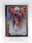 MARVIN HARRISON JR 2025 TOPPS CHROME FUTURE STARS GOLD ROOKIE AUTO /50 Q5692
