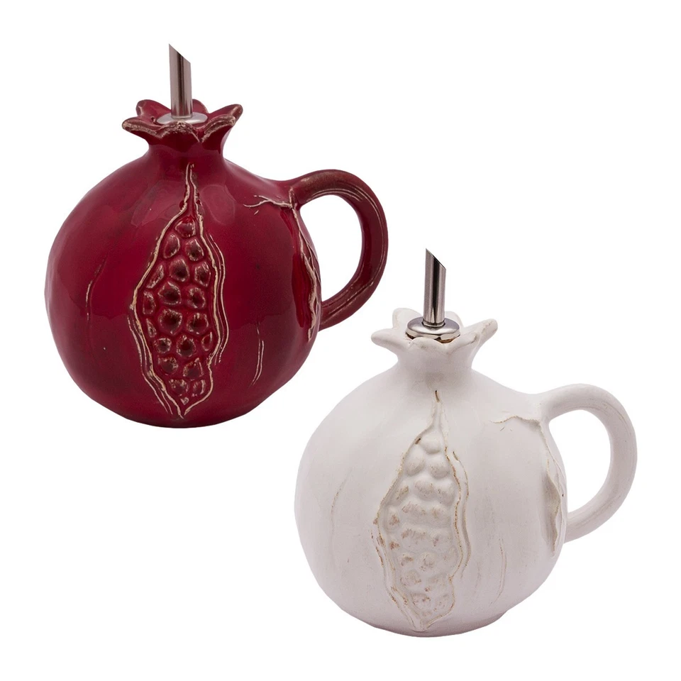 Virginia Casa Melograno Cruet - Handmade In Italy - Olive Oil Bottle/Container