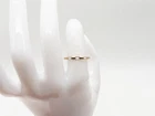 Designer John Hardy $300 Sterling Silver 14k Yellow Gold Band Ring