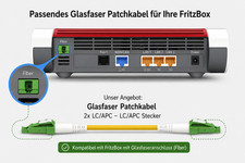Glasfaserkabel für FritzBox LWL Patchkabel S...