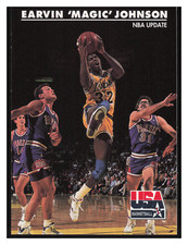 1992 Skybox Magic Johnson Team USA Basketball #28 Los Angeles Lakers