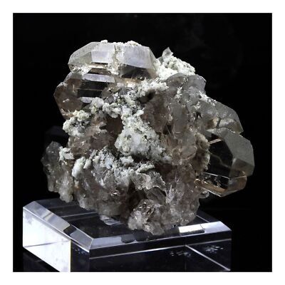 Stones And Minerals. Smoky Quartz. 1648.0 Ct. Leschaux, Mont-Blanc Massif, Fr