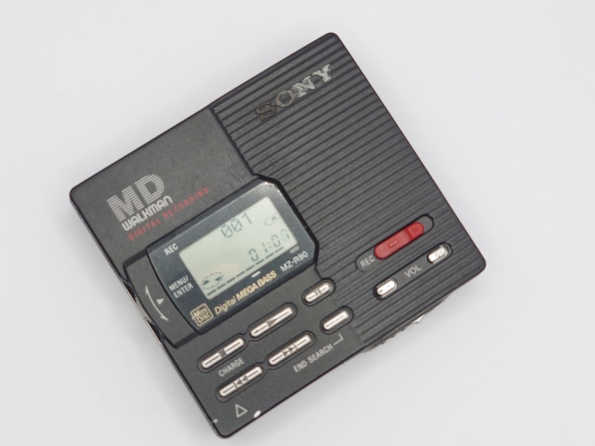 SONY　MD　MZ R90 ジャンク Yahoo!オークション -「sony mz-r90」の落札相場・落札価格