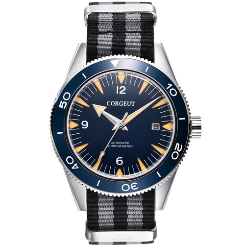 Reloj de pulsera para hombre 41mm zafiro Japón Miyota automático corgeut impermeable - Imagen 13 de 15