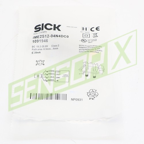 Interruttore Di Prossimità SICK IME2S12-04N4DC0 - Nuovo, Originale
