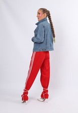 Vintage 90's Denim Jacket Steve & Barry's Uk 8 - 10 Xs / Small (d1o)