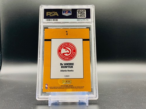 2019 Panini Instant - DeAndre Hunter - RC/Rookie - PSA 9 - #4 - Picture 2 of 2