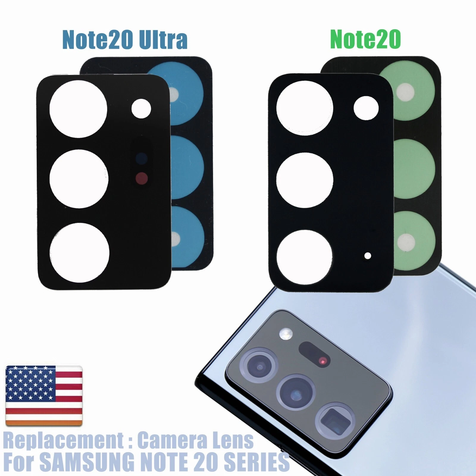 OEM Rear Back Camera Lens Glass Replacement For Samsung Galaxy Note 20  20 Ultra