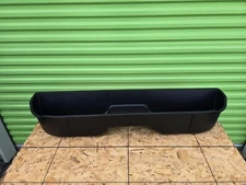 HYUNDAI SANTA CRUZ 22-24 RAER SEAT FLOOR STORAGE CARGO BOX TRAY BLACK OEM