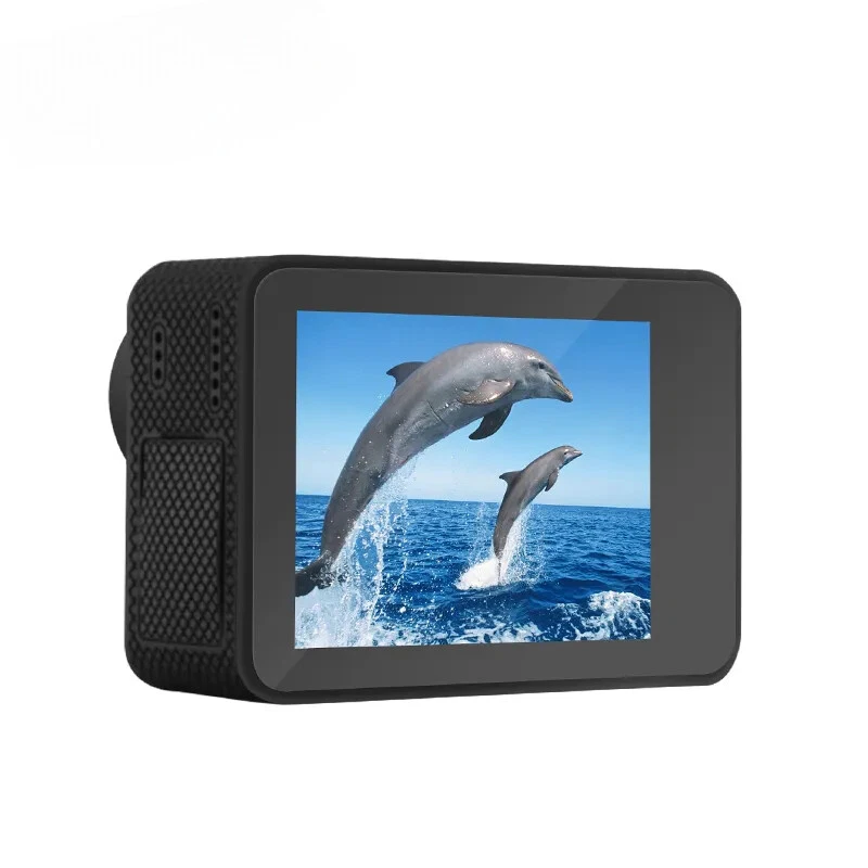 4K Video 2 inch 170 Degree Wide Angle Waterproof Sports Camera Supports WIFI - Image 3 of 4