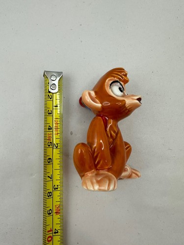 Vintage Disney Japan - Abu Monkey Aladdin Ceramic Figurine 3” Tall Disney Japan - Picture 5 of 5