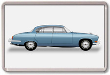 FRIDGE MAGNET - JAGUAR MARK X - - GRAPHIC CAR ART - Large